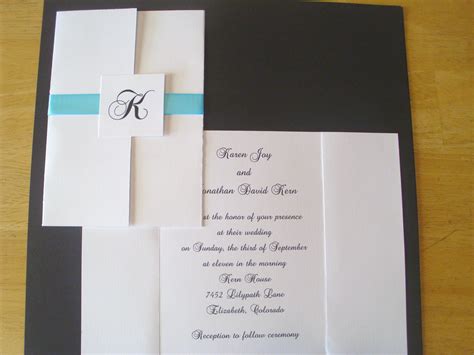 Image Result For How To Diy A Foldable Invitation Tri Fold Wedding