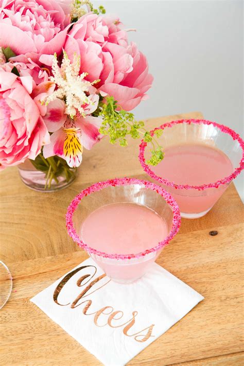 A Spicy Pink Lemonade Martini — Little Miss Party