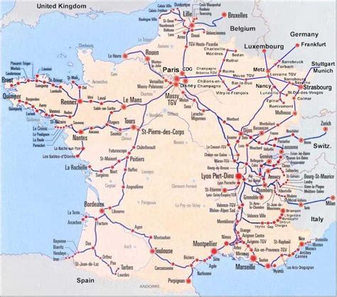 Image Result For Le Tgv Map France Train France Travel Paris Travel