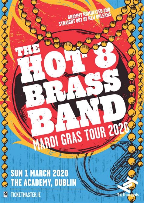 Pin By Ticketmaster Ireland On Tour Posters 2019 Brass Band Band Posters Tour Posters