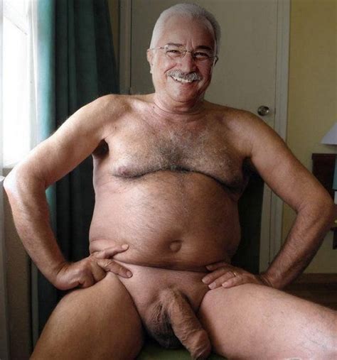 A Silver Fox With A Big Uncut Cox 1 Pics Xhamster