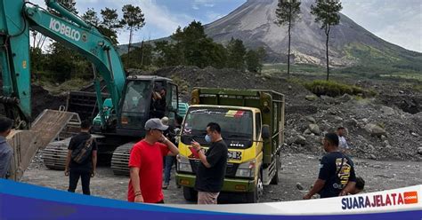 Polresta Magelang Kembali Tindak Penambangan Pasir Ilegal Di Kawasan Lereng Merapi Suara Jelata