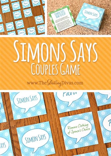 Simon Says Diy Games For Couples Love And Marriage Dating Divas