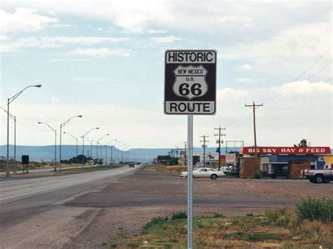 Route 66 Sign Route 66 New Mexico