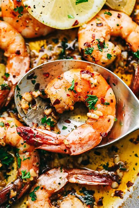 Brown Butter Spicy Garlic Shrimp Recipe Ocean