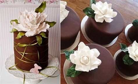 49 winter wedding centerpieces that celebrate the season. Chocolate Cake Decorating Chic - Cake Geek Magazine