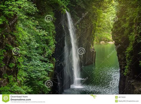 Takachiho Gorge Stock Photo Image Of River Nobody