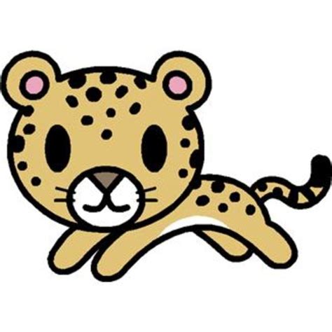Free Image Snow Leopard Cartoon Clip Art N3 600x600 Cheetah Cartoon
