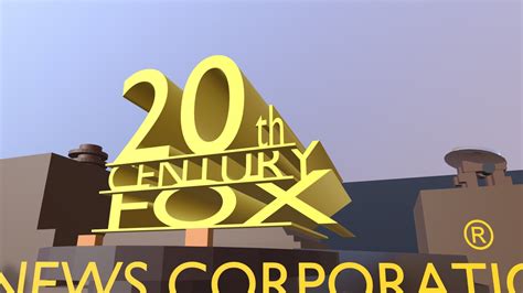 20th Century Fox Logo 2015 Remake Realistic 3d Wareho