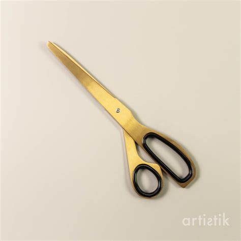 Modern Asymmetrical Brass Scissor Artistik