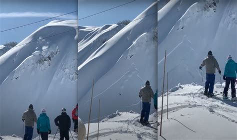 Video Snowboarder Triggered Avalanche Near Mt Baker 030821