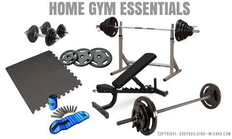 Basic Home Gym Equipment Bodybuilding Wizard