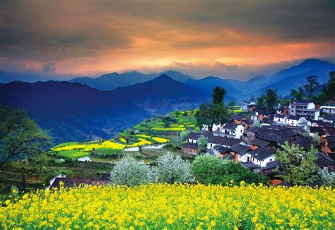 Village Of Countryside China Countryside Village Beautiful Places