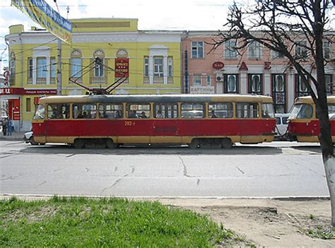 Tramway Russe Transport Tula Environs De Moscou Russie