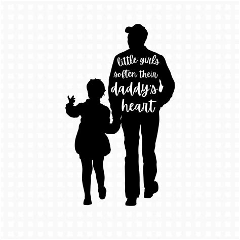 Father Daughter Svg Dad Png Daddy Girl Quotes Dad Life Svg Etsy