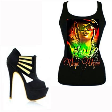 for the ladies best brand 1bc s onyx uzuri aka black beauty tank top with some sexy heels