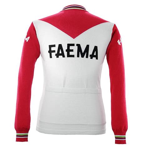 It was under the mythical red and. Eddy Merckx Faema vintage cycling jersey | Cycling gear ...