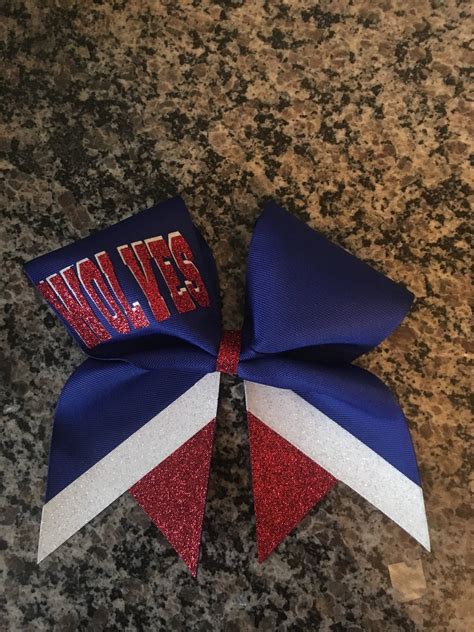 Custom Team Cheer Bow Great For Sideline Cheer Game Day Etsy