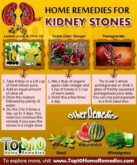 Home Remedies For Kidney Stones Top 10 Home Remedies