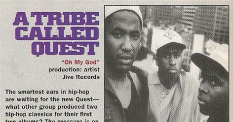 Hiphop Thegoldenera Sure Shot Singles A Tribe Called Quest Oh My God