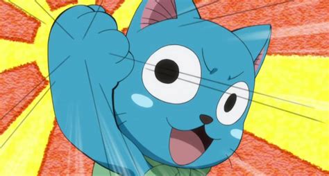 Happy The Cat From Fairy Tale Image Of Fairy Tail Happy Is Ready To