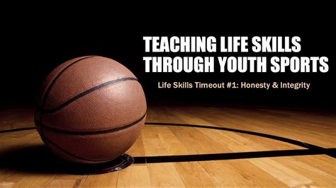 Teaching Life Skills Through Youth Sports Life Skills Timeout 1