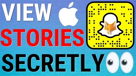 How To View Someones Snapchat Story Without Them Knowing On Iphone