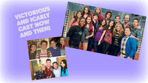 Victorious And Icarly Cast Now And Then 2014 Youtube
