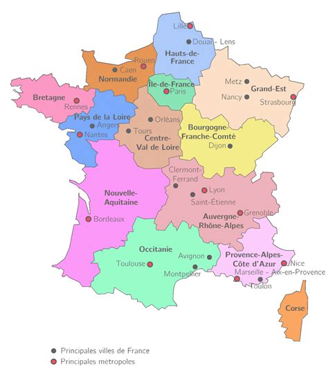 Villes De France Carte ≡ Voyage Carte Plan