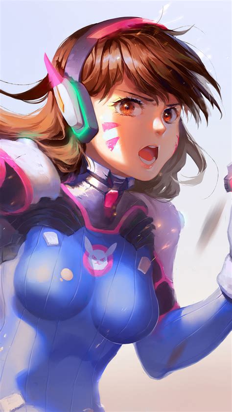 540x960 Dva Overwatch With Guns 4k 540x960 Resolution Hd 4k Wallpapers Images Backgrounds