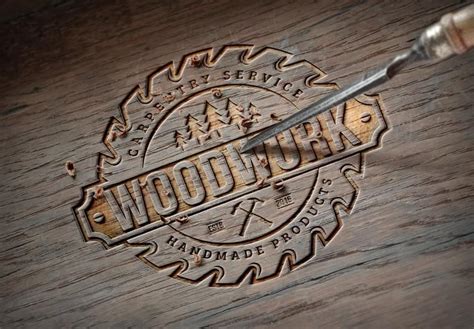 Buy Logo Design Woodwork And Carpentry Logo Custom Logo Business Logo