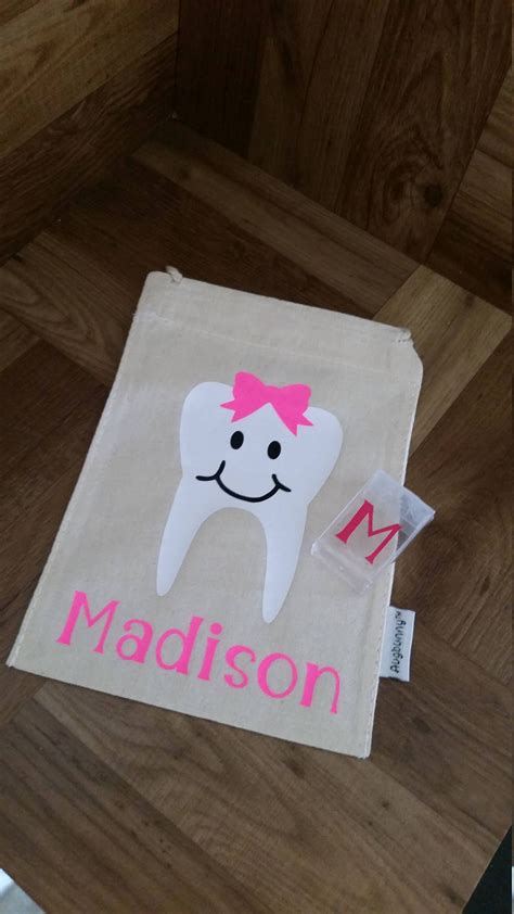 Tooth Fairy Bags Personalized Tooth Bags Children Tooth Box Etsy