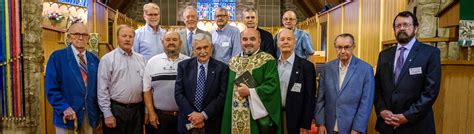 New Brotherhood Of St Andrew Chapter Installed At St Peter And All