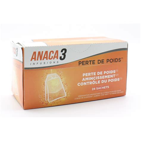 Anaca3 Infusions Perte De Poids 24 Sachets Univers Pharmacie