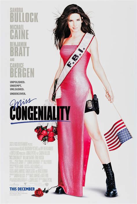 Грейси харт опытный агент фбр. Miss Congeniality (#1 of 2): Extra Large Movie Poster Image - IMP Awards