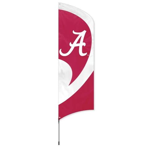 Alabama Crimson Tide Tall Team Flag 85 X 25 And More Garden Flags At