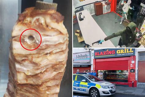 Gun Terror In Kebab Shop As Masked Thugs Open Fire And Blast Bullet Into Chicken Doner The