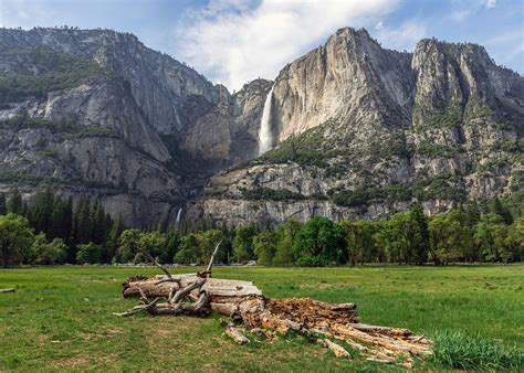 Yosemite National Park Mountain River Landscape Wallpapers Hd