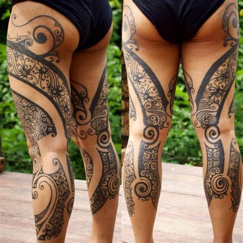 Although to the untrained eye they may look like random patterns focused solely. Pin on Borneo tattoos