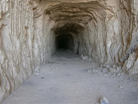 Mine Cave Underground Tunnel Black White Pikist
