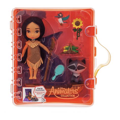 Disney Animators Collection Pocahontas Mini Doll Play Set New With Box