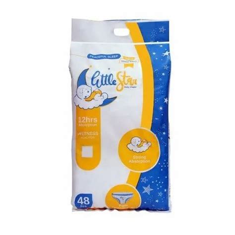 Star Nonwoven Medium Baby Diapers Packaging Size 48 Piece At Rs 8