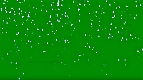 Heavy Rain Green Screen Footage Big Raindrops Youtube