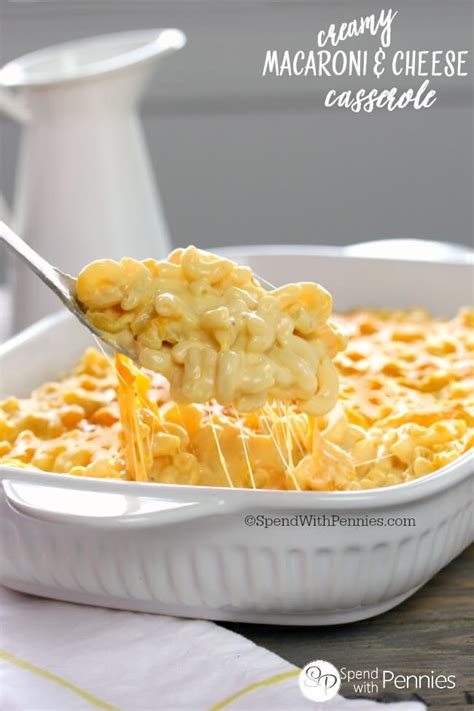 The secret to a good, baked macaroni and cheese is a crispy top that covers a soft, creamy bottom. Weekly Menu Plan #45 - The Girl Who Ate Everything