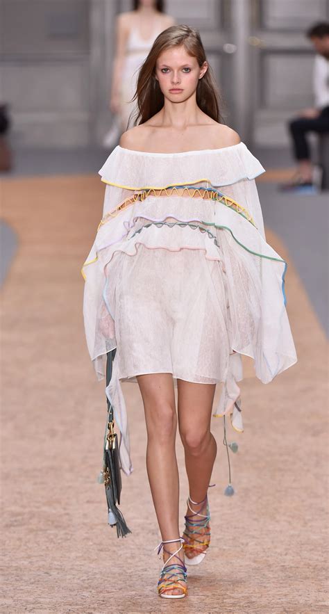 Look 39 From The Chloé Spring Summer 2016 Collection