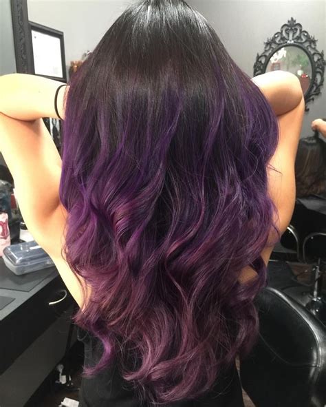 Best 25 Purple Ombre Hair Short Ideas On Pinterest Short Hair With