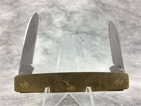 How Much Is 1981 Case Xx Usa 278 Brass Handled 2 Blade Pen Knife Worth