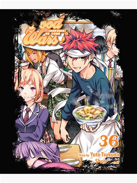 Food Wars Characters Food Wars Shokugeki No Soma Anime Grunge Border