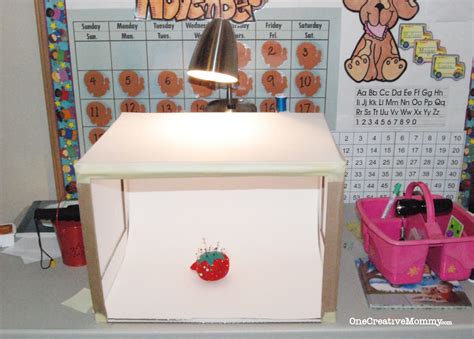 Grow Your Blog Series-DIY Lightbox - onecreativemommy.com | Craft show
