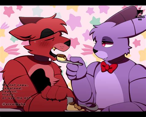 Speed Paint Foxy And Bonnie By Kaho11 On Deviantart